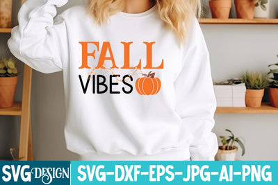Fall Vibes SVG Design,Thanksgiving SVG Quotes , Thanksgiving SVG Design , Fall SVG Design, Autumn SVG Cut File SVG BlackCatsMedia 