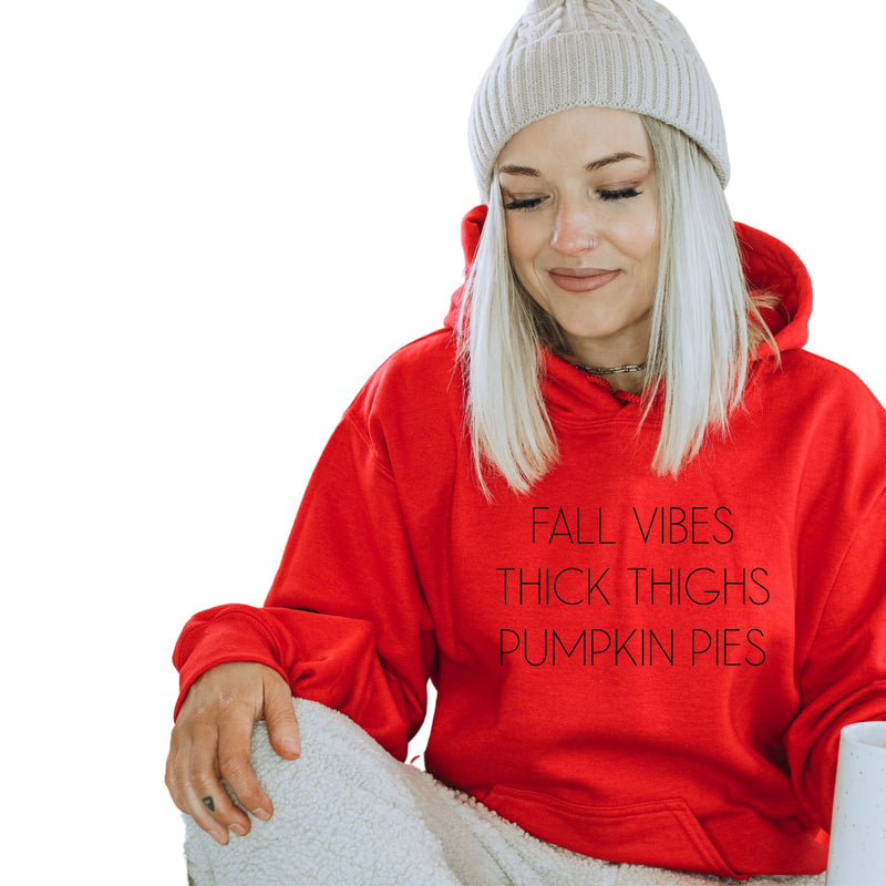 Fall Vibes Thick Thighs Pumpkin Pies SVG | Autumn Body Positive | Seasonal Food Humor Cut File SVG Crafting After Dark 