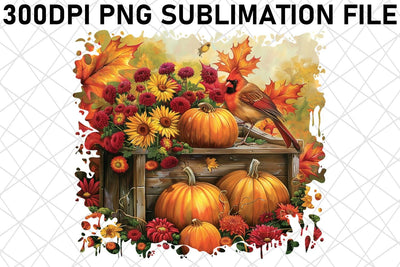 Fall Watercolor Print Sublimation Design PNG Sublimation afrosvg 