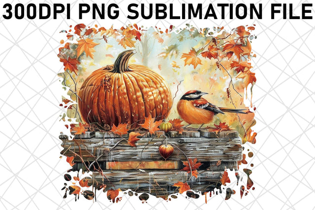 Fall Watercolor Print Sublimation Design PNG Sublimation afrosvg 