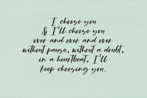 Fallbrook Avenue Script Font Beck McCormick 