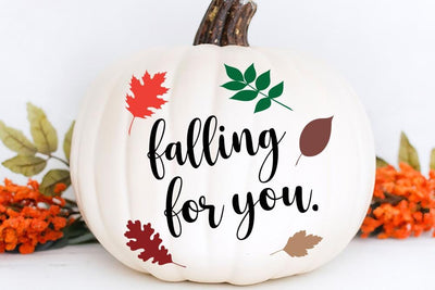 Falling For You - Autumn SVG SVG Ikonart Design Shop 
