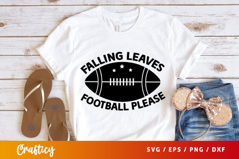 Falling leaves football please SVG Design SVG Designangry 