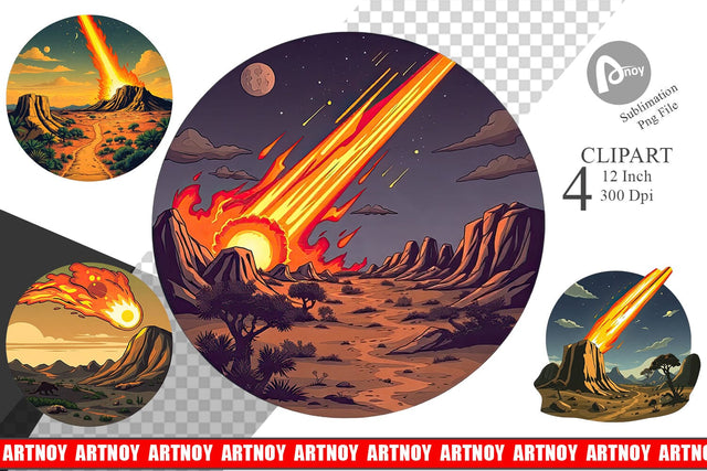 Meteor Falling from the Sky Vol 2 (1).jpg