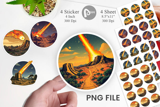 Meteor Falling from the Sky Vol 2 (1).jpg