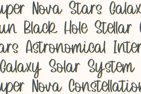 Falling Stars, A Cute Handwritten Script Font for Cricut Font Designing Digitals 