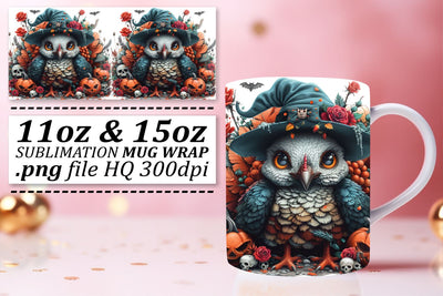 FallThemed Turkey Wrap 11oz/15oz Mug Sublimation Sublimation afrosvg 