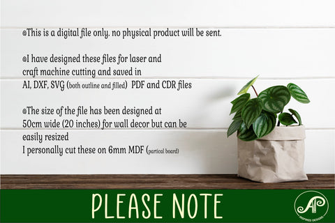 Familia Cumpleaños calendar SVG laser cut file SVG APInspireddesigns 