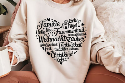 Familie Plätzchen Zusammenhalt Engel SVG Angelina750 