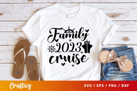 Family 2023 cruise SVG Design SVG Designangry 