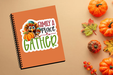 Family a place to Sticker Design Sublimation Regulrcrative 