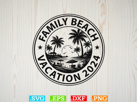 Family Beach Vacation 2024 Shirt, Beaches Love Me Svg, Family Vacation Svg SVG Creativeart88 
