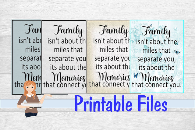 Family Card 3D Paper Family Creations 