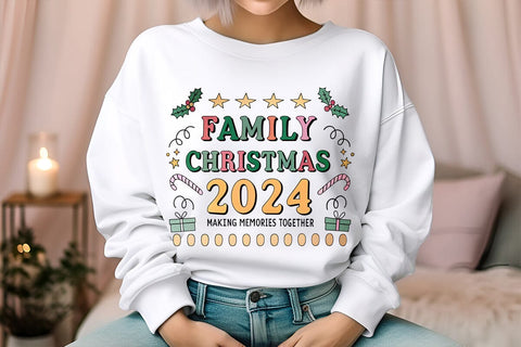 family christmas 2024 making memories together (2) SVG Angelina750 
