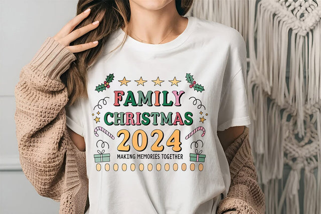 family christmas 2024 making memories together (2) SVG Angelina750 