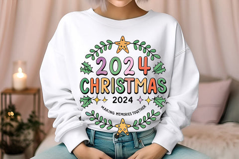 family christmas 2024 making memories together (4) SVG Angelina750 