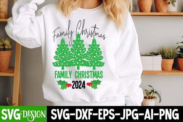 Family Christmas 2024 SVG Design, Christmas SVG Design,Christmas SVgs,Christmas Sublimation PNG,Merry Christmas SVG SVG BlackCatsMedia 