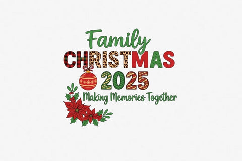 Family Christmas 2025 Making Memories Design, Family Christmas 2025 Cute Holiday Sublimation, Family Christmas 2025 Plaid Santa Hat Clipart, Family Christmas 2025 Retro Holiday PNG Sublimation Debashish Barman 