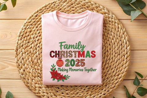 Family Christmas 2025 Making Memories Design, Family Christmas 2025 Cute Holiday Sublimation, Family Christmas 2025 Plaid Santa Hat Clipart, Family Christmas 2025 Retro Holiday PNG Sublimation Debashish Barman 
