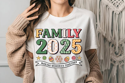 family christmas 2025 making memories together (2) SVG Angelina750 