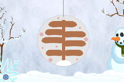 Family Christmas Ornament, Christmas Family Decoration SVG SVG FiveStarCrafting 