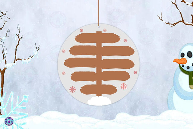 Family Christmas Ornament, Christmas Family Decoration SVG SVG FiveStarCrafting 