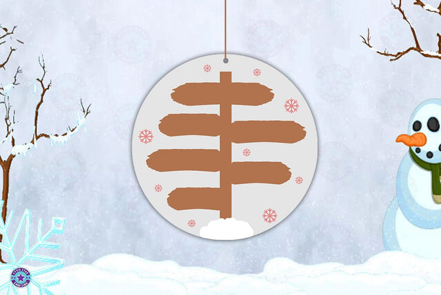 Family Christmas Ornament, Christmas Family Decoration SVG SVG FiveStarCrafting 