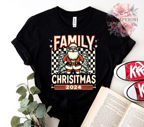 Family Christmas, Santa PNG, Christmas 2024, Digital Download, Holiday Decor, Christmas Clipart, Family Reunion, Personalized Gifts Sublimation Li Zamperini 