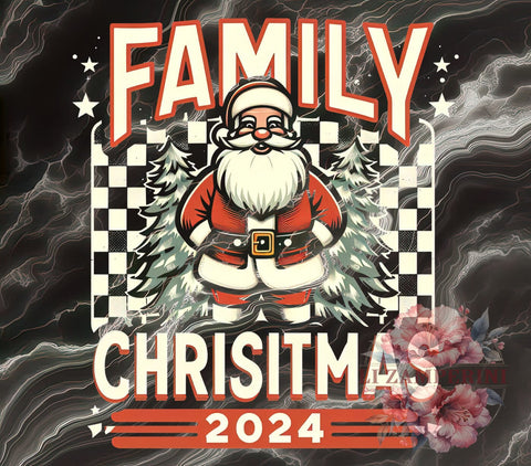 Family Christmas, Santa PNG, Christmas 2024, Digital Download, Holiday Decor, Christmas Clipart, Family Reunion, Personalized Gifts Sublimation Li Zamperini 