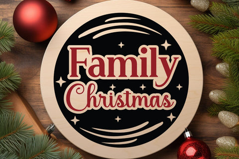 Family christmas SVG Angelina750 