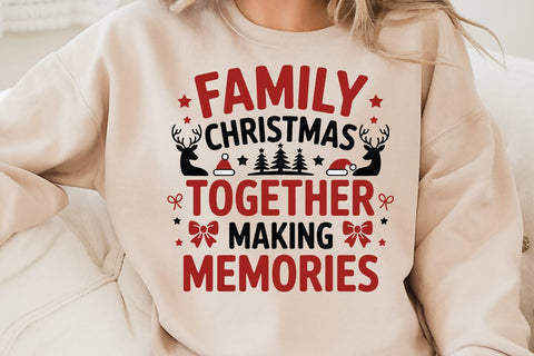 Family Christmas Together SVG Angelina750 