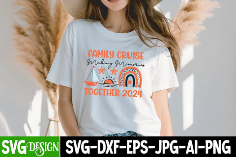 Family Cruise Making Memories Together 2024 SVG Design, Family Cruise Making Memories Together 2024 PNG SVG BlackCatsMedia 