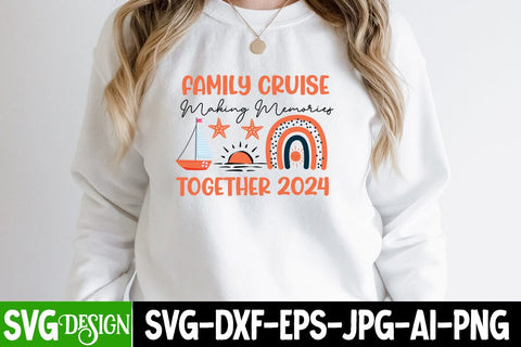 Family Cruise Making Memories Together 2024 SVG Design, Family Cruise Making Memories Together 2024 PNG SVG BlackCatsMedia 