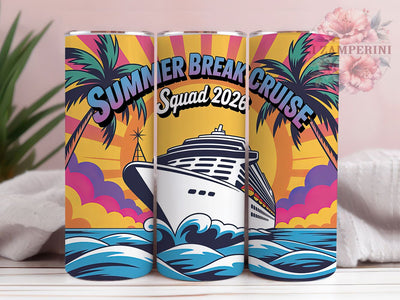 Family Cruise Squad 20oz Tumbler Wrap, Cruise Squad 2026 Sublimation, Summer Break Matching PNG, Beach Holiday Lifestyle Design, 20oz Tumbler Wrap, Nautical Cruise Sublimation, Family Matching Vacation Wr Sublimation Li Zamperini 
