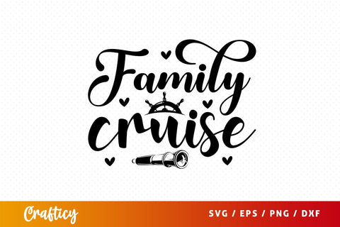 Family Cruise SVG Design SVG Designangry 