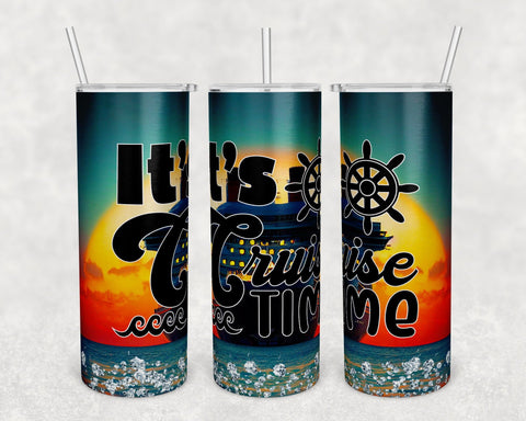 Family Cruise Tumbler Wraps Bundle, 20 Oz Skinny Tumbler Family Cruise Sublimation Designs, Seamless Family Cruise 2025 PNG, 5 Designs Sublimation HappyDesignStudio 