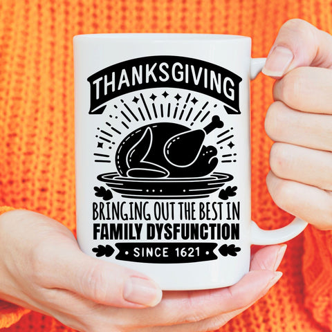 Family Dysfunction| Family Thanksgiving SVG Cutting Files. SVG CosmosFineArt 