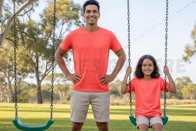 Family fun t-shirt design Mock Up Photo Regulrcrative 