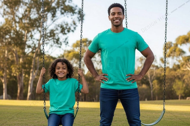 Family fun t-shirt mockup design Mock Up Photo Regulrcrative 