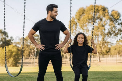 Family fun t-shirt mockup design Mock Up Photo Regulrcrative 