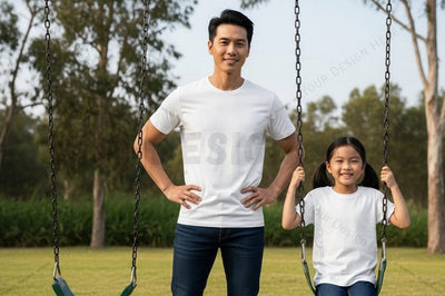 Family fun t-shirt mockup design Mock Up Photo Regulrcrative 