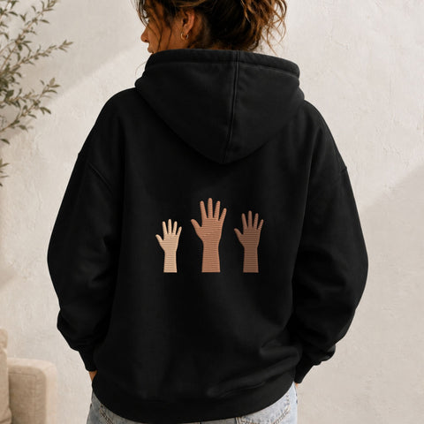 Family Hands Machine Embroidery Design – Diverse Skin Tone Hands, Unity Family Love Embroidery File Embroidery/Applique DESIGNS PatternFeed8 