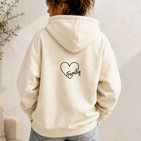 Family Heart Machine Embroidery Design – Family Love Script Heart Embroidery File Embroidery/Applique DESIGNS PatternFeed8 