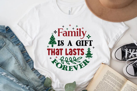 Family is a gift that lasts forever SVG Angelina750 