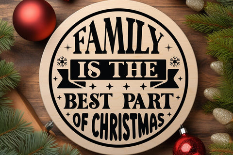 Family is the best part of christmas SVG Angelina750 
