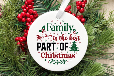 Family is the best part of christmas SVG Angelina750 