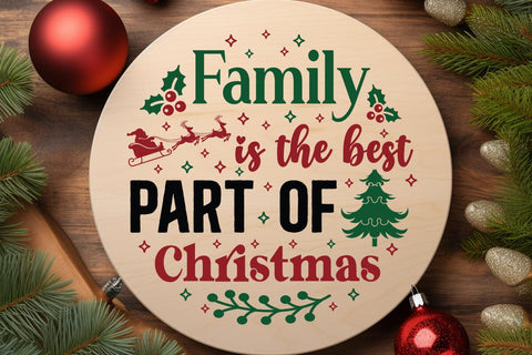 Family is the best part of christmas SVG Angelina750 