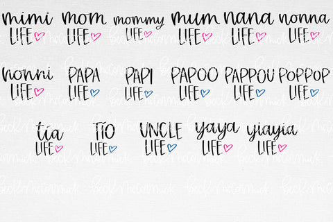 Family Life SVG Bundle SVG Beck McCormick 