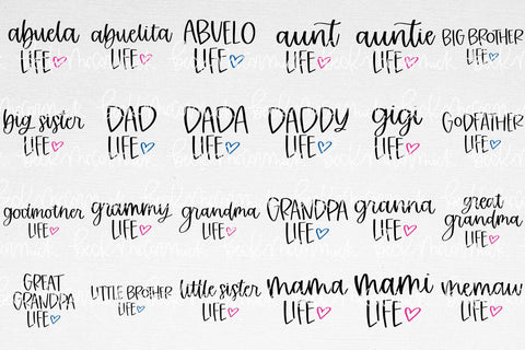 Family Life SVG Bundle SVG Beck McCormick 