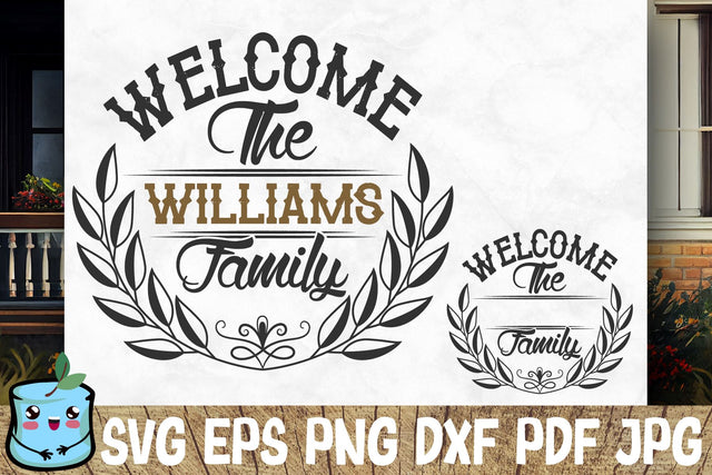 Family Monogram 5 SVG MintyMarshmallows 